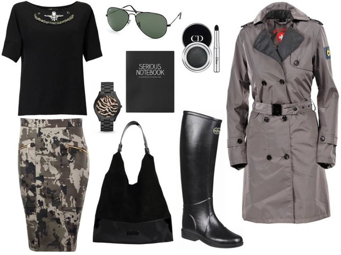 STYLIZACJE w klimacie militarnym na wiosnę 2015