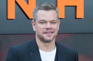 Matt Damon na londyńskiej premierze filmu Oppenheimer.