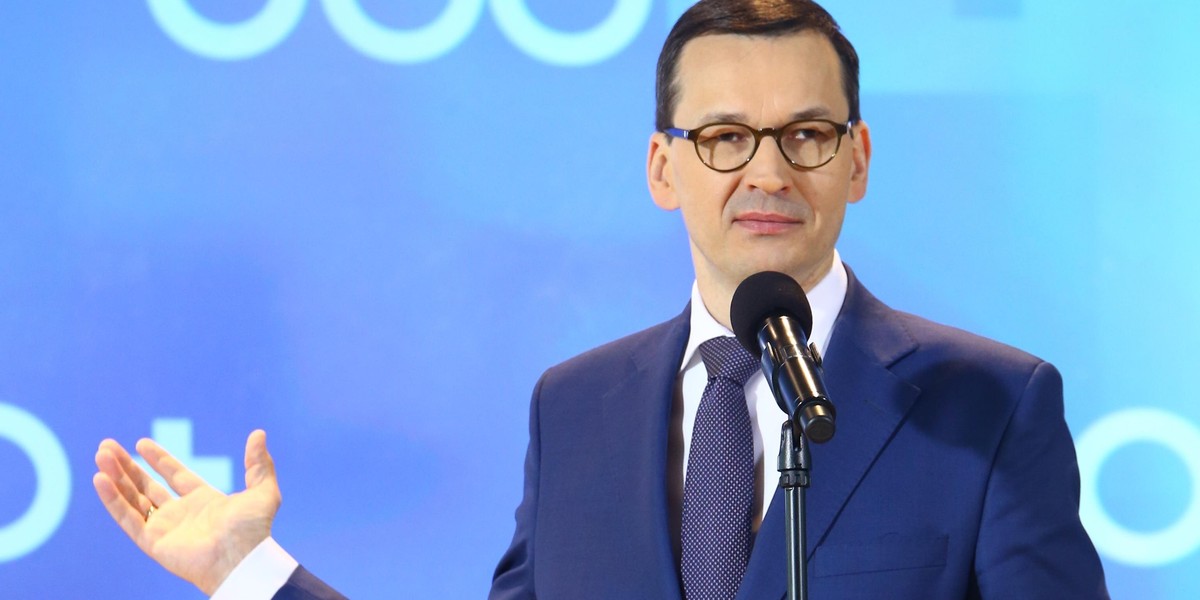 Premier Mateusz Morawiecki