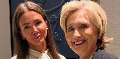 Kinga Rusin pokazała się z Hillary Clinton i Ołeną Zełenską. Ostro zaatakowała Agatę Dudę