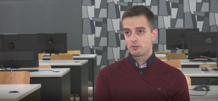 Igor Uljarević, docent na Matematičkom fakultetu