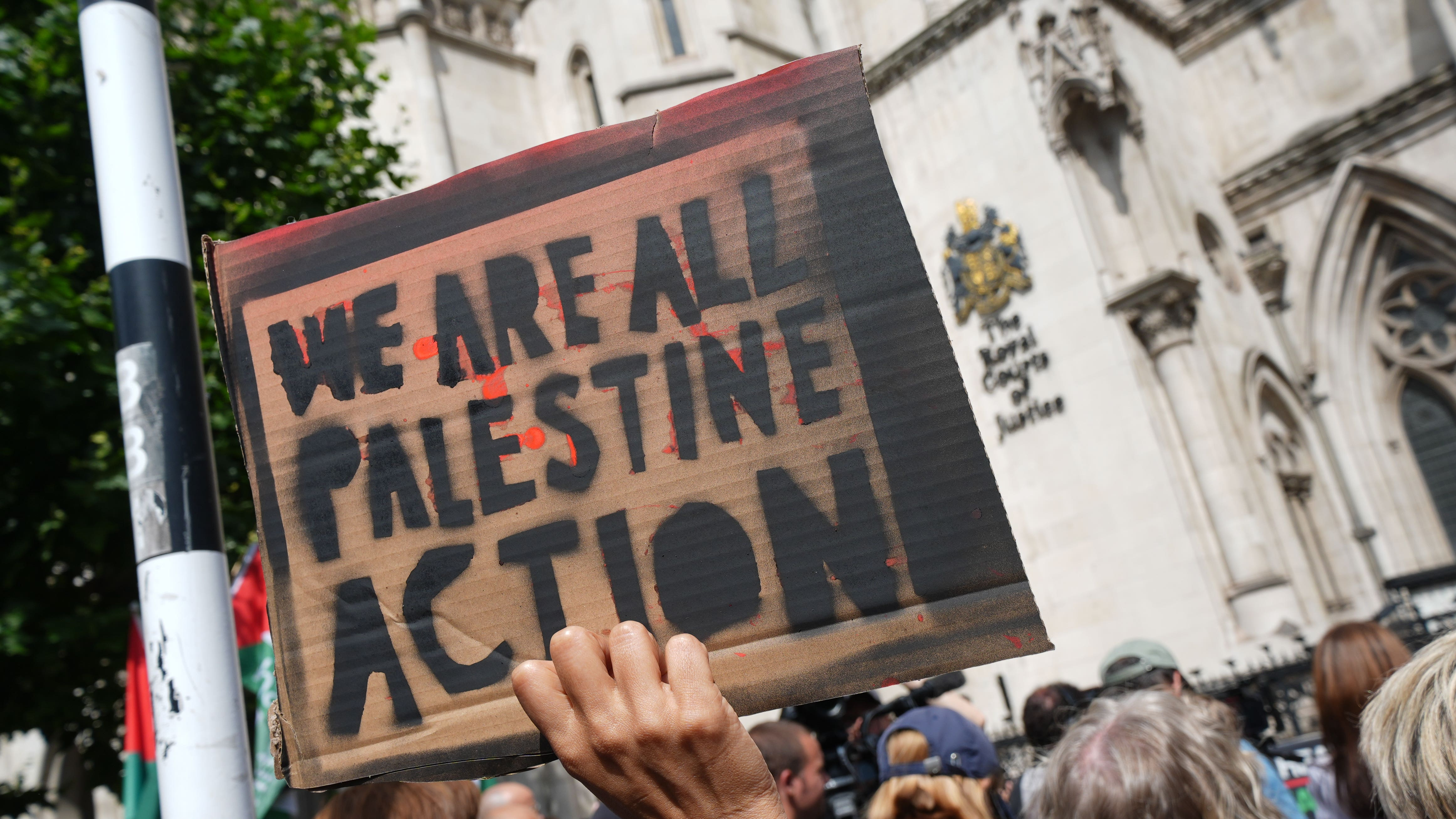 Palestine Action appeals terror group ban before midnight