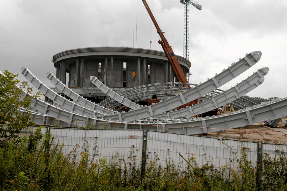 Budowa świątyni w Toruniu, 20 sierpnia 2013 rok