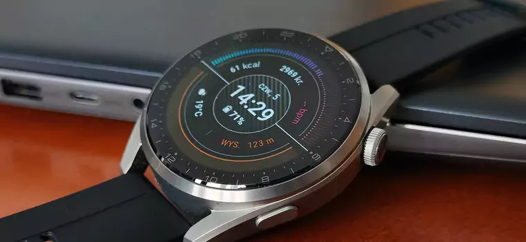 Huawei Watch 3 Pro - test. Smartwatch elegancki, solidnie wykonany, drogi i... nie bez wad