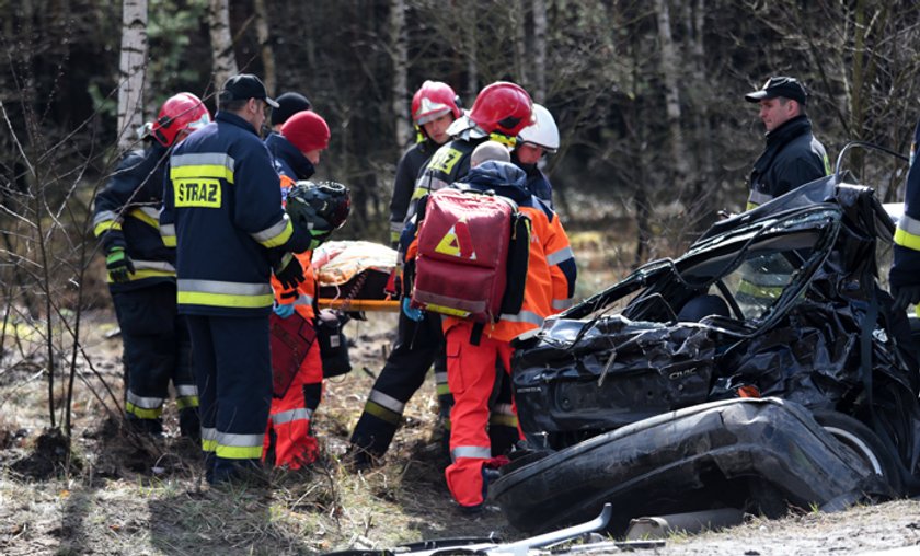 Wypadek na trasie śmierci