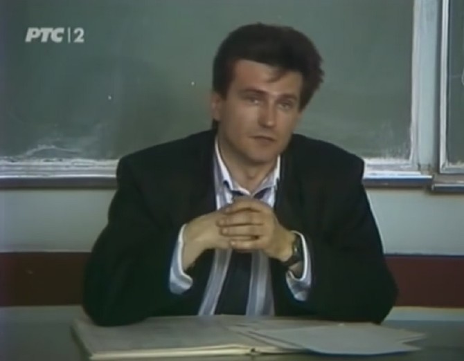 Milan Štrljić u filmu "Plavi, plavi!"