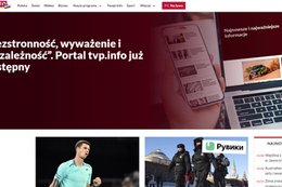 Portal TVP Info znów działa. Tak wygląda