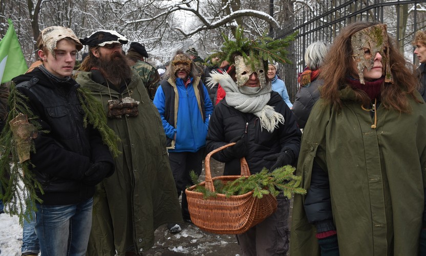 Marsz w obonie Puszczy Białowieskiej