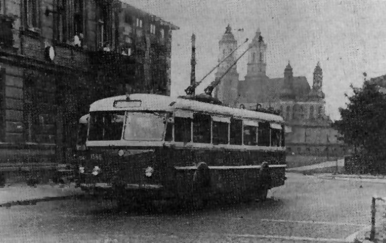 Trolejbusy jeździły w Poznaniu w latach 1930-1970