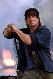 Kadr z filmu &quot;John Rambo&quot;
