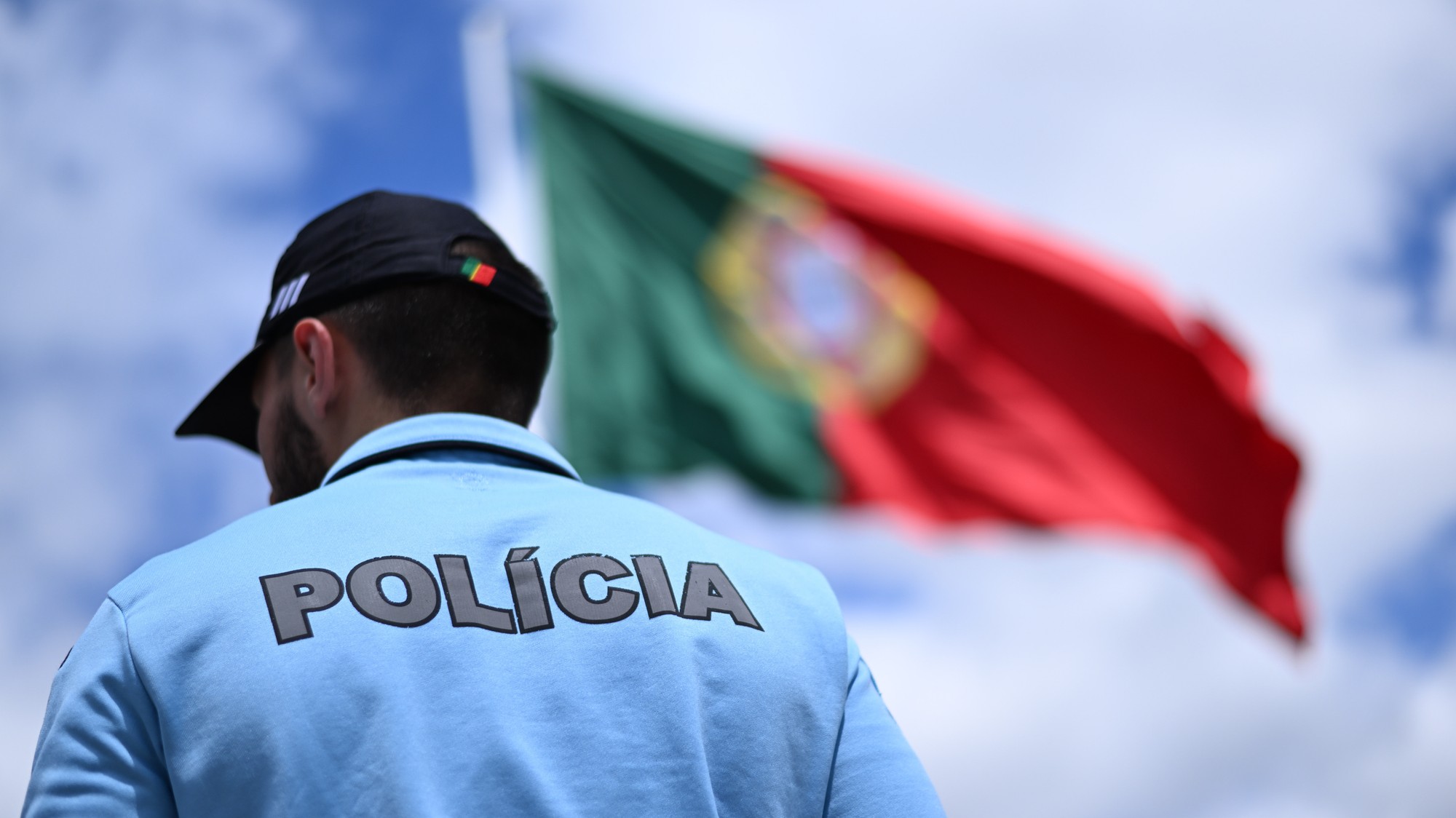 Portugalská polícia. Ilustračná snímka
