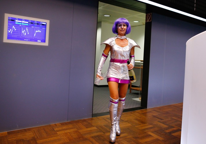 Karnawał na giełdzie we Frankfurcie