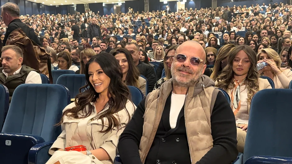 Ana Sević sa mužem