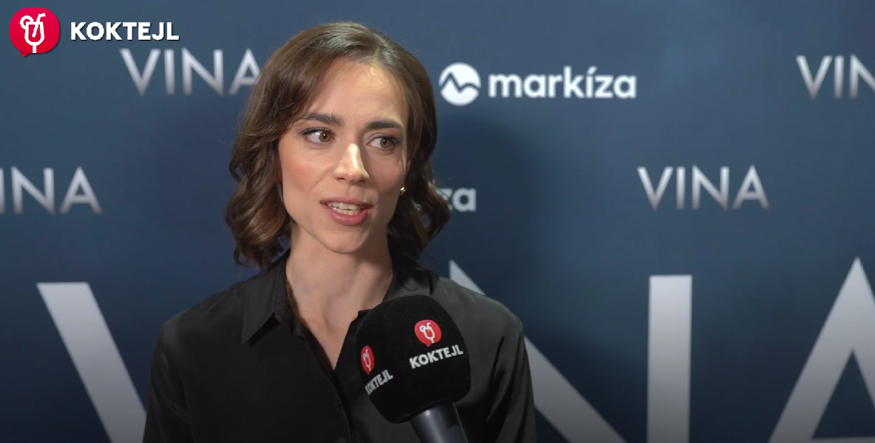 Herečka Gabika Marcinková.