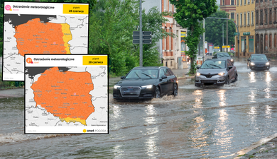 Nawałnice, ulewy i wichury zagrożą dziś Polsce. Pogodowy alarm dla całego kraju