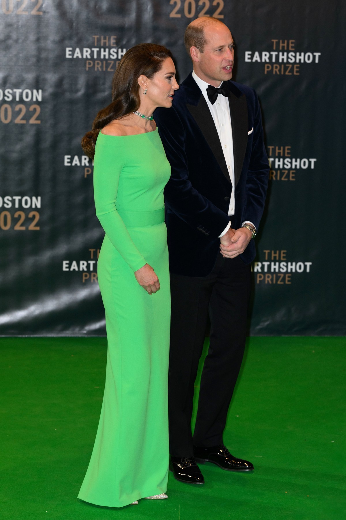 Princ William a princezná Kate na udeľovaní cien Earthshot Prize.