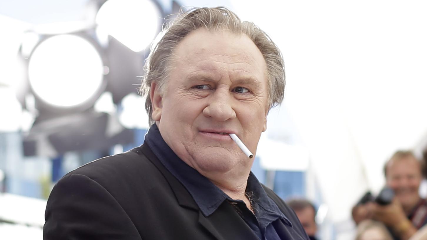 Na archívnej snímke z 22. mája 2015 herec Gerard Depardieu.