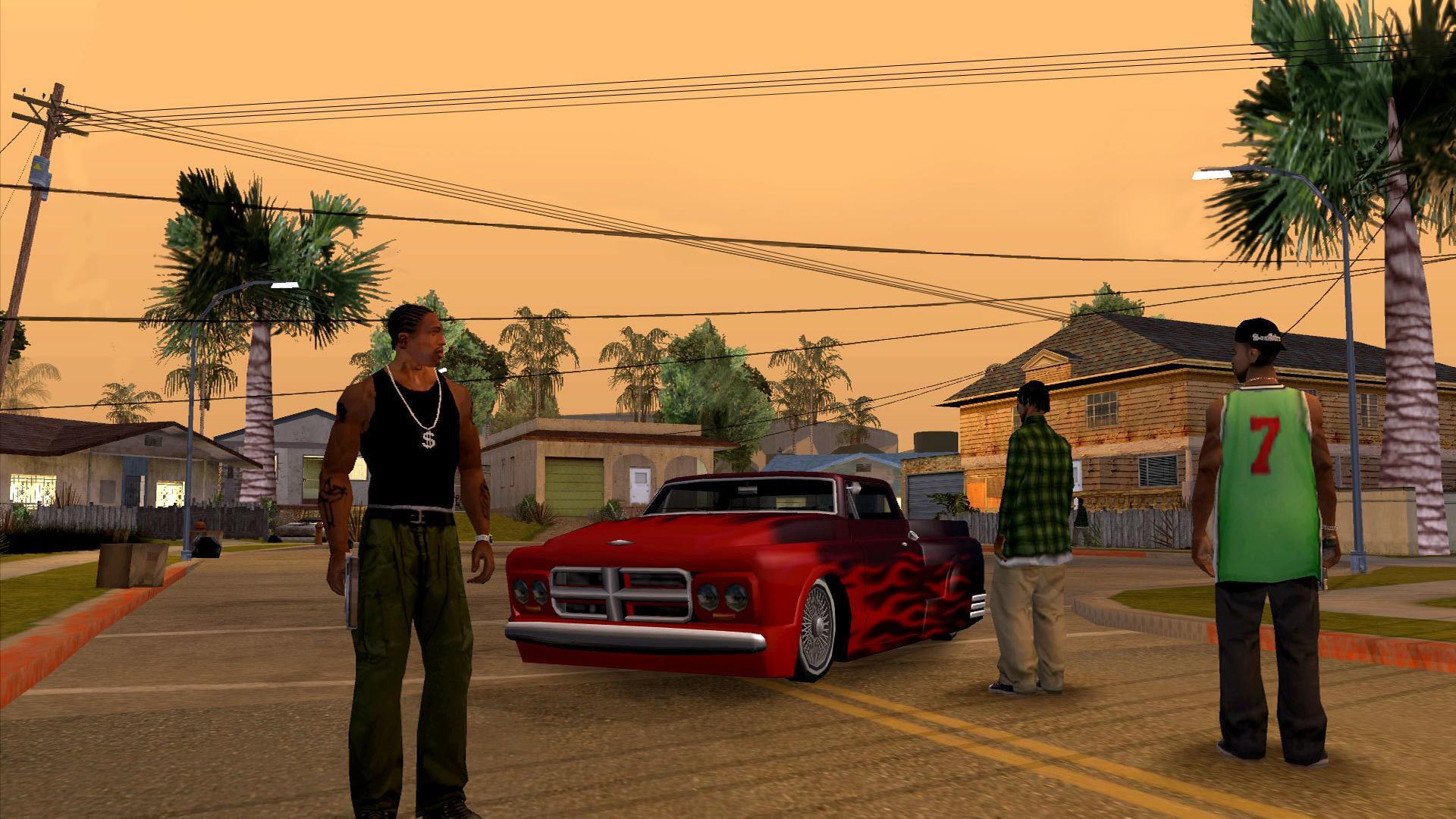 Obrázok z hry Grand Theft Auto: San Andreas.