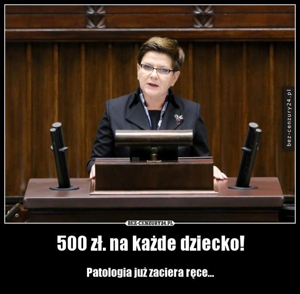 memy, 500 zł na dziecko