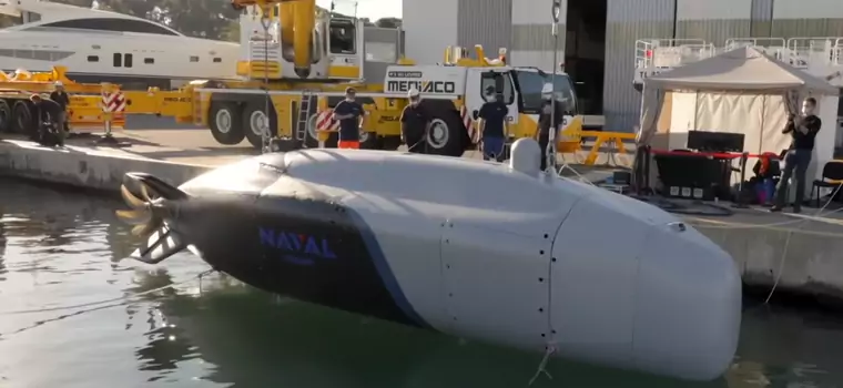 Bezzałogowy dron podwodny w rozmiarze XL zaprezentowany. “Wyjść poza prostą technologię”