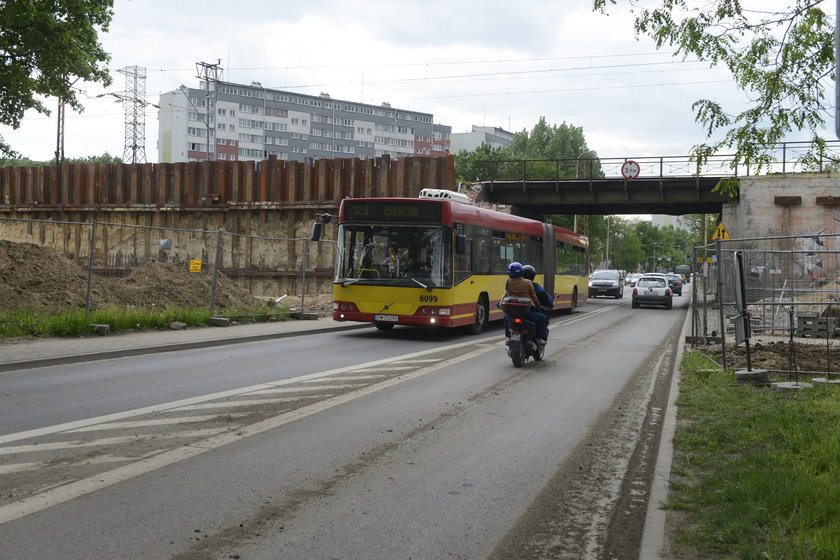 wiadukt kolejowy nad starogroblową