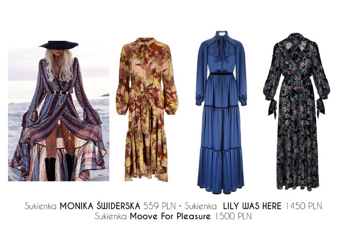 STYLIZACJE boho na jesień 2019