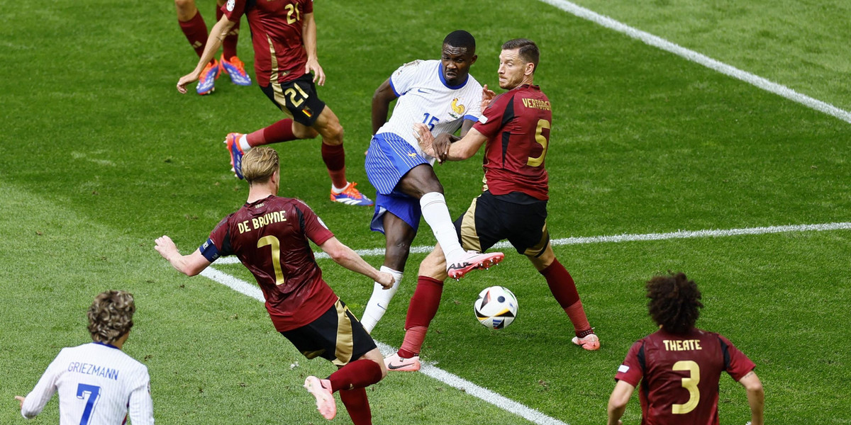 Francja w ćwierćfinale Euro 2024.