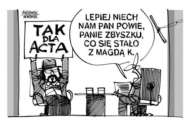 Tak dla ACTA hołdys krzętowski