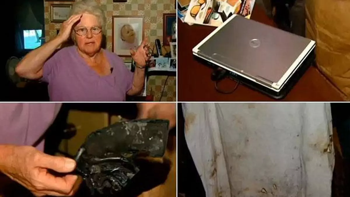 Kobieta poparzona w eksplozji laptopa
