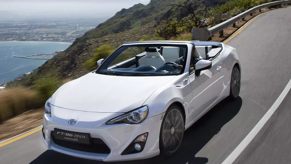 Toyota FT-86 Open: kabriolet dla przyjemności