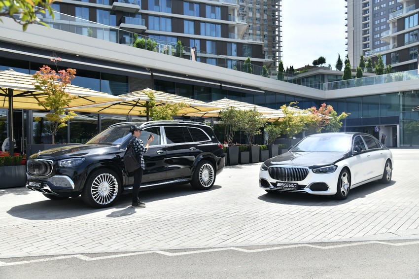 Luksuzni "Mercedes-Benz" automobili 