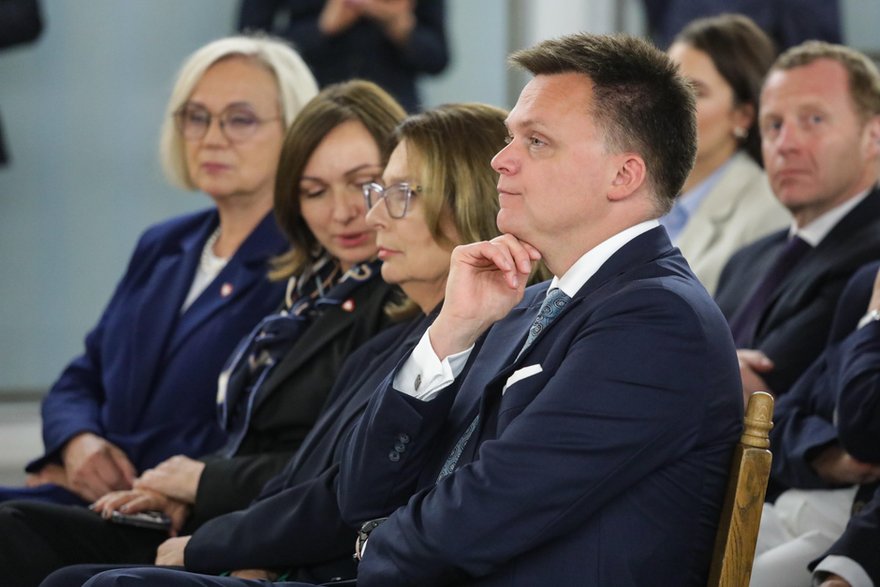 Marszałek Sejmu Szymon Hołownia, 7 lipca 2025 r.