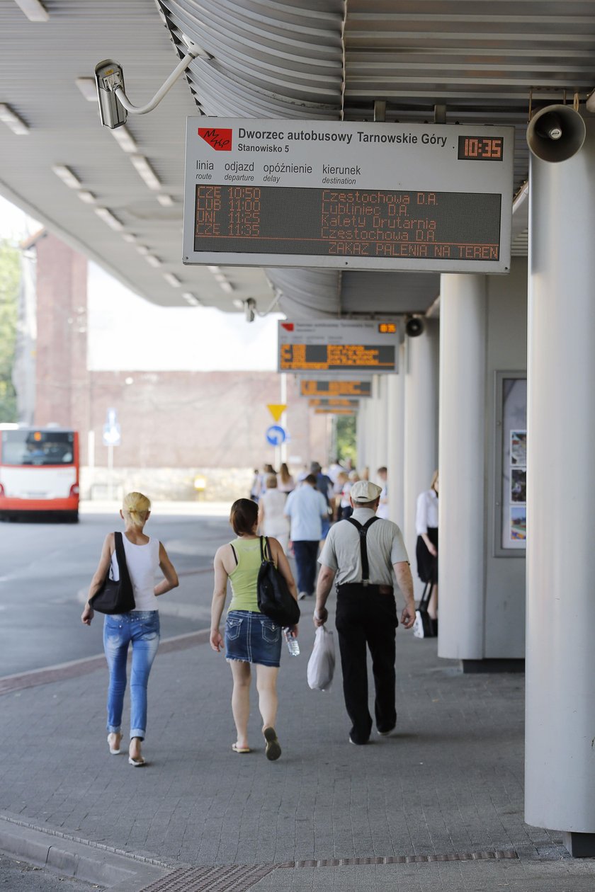 Dworzec autobusowy w Tarnowskich Górach