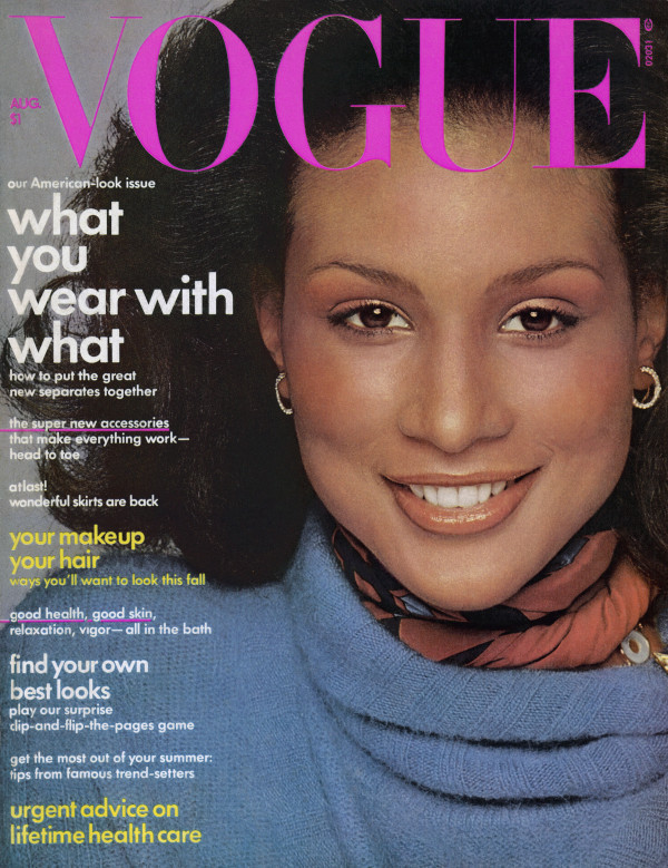 Beverly Johnson na okładce "Vogue"
