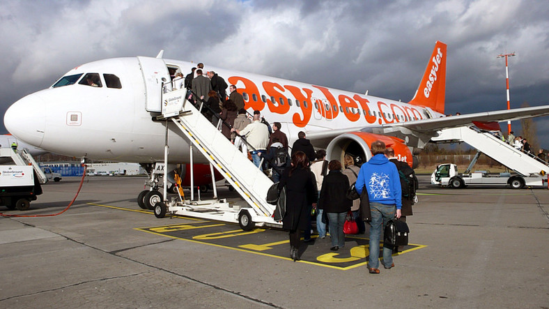 Boarding w easyJet