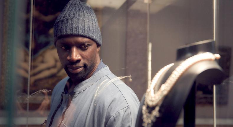 Omar Sy dans Lupin.