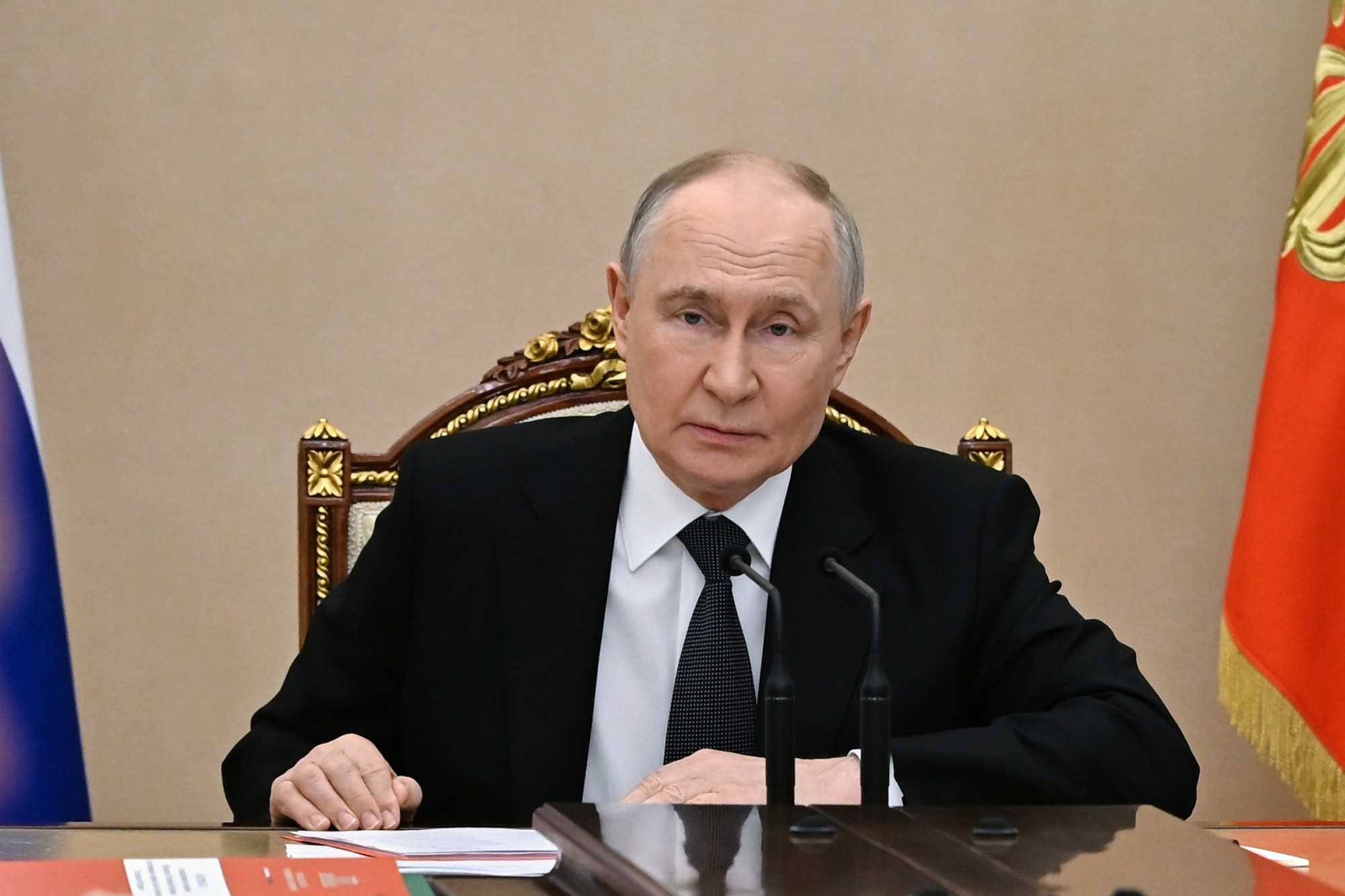 Ruský prezident Vladimir Putin. 