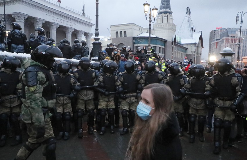Protest u Moskvi 31. januara
