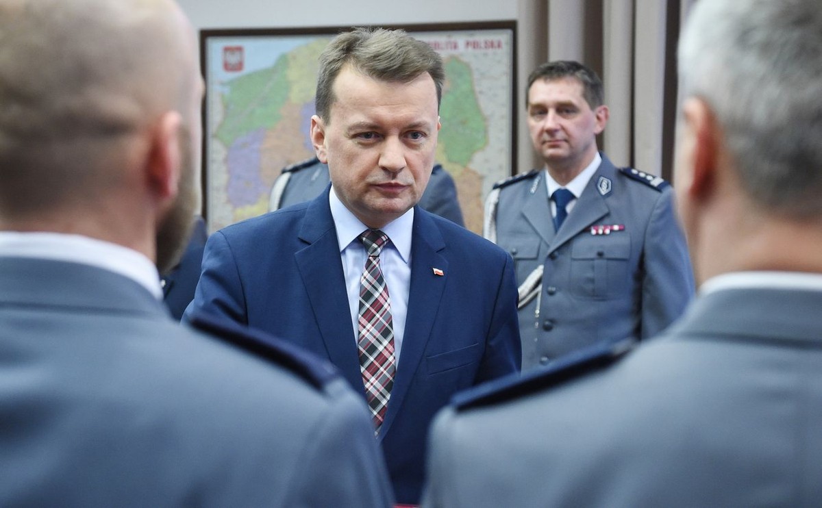 Podkreślał, że na tle innych krajów europejskich Polska jest bezpieczna.