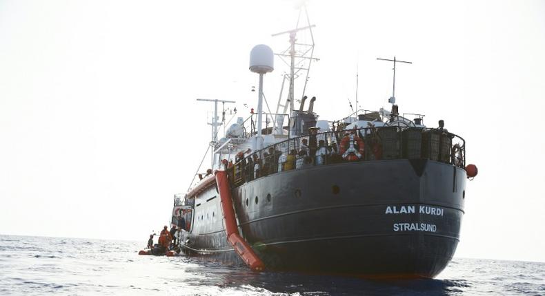 The rescue ship Alan Kurdi is named after the Syrian child whose drowning in the Mediterranean in 2015 brought global attention to the migrant crisis