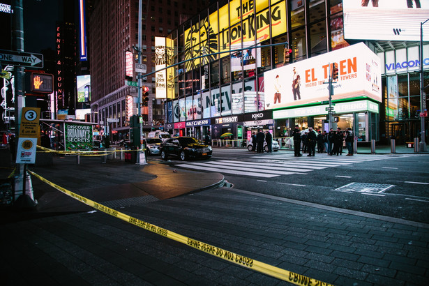 Times Square po strzelaninie