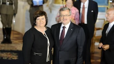 Anna i Bronisław Komorowscy