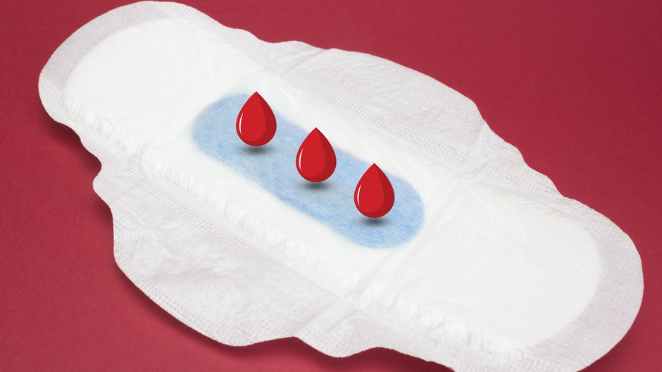 Krew menstruacyjna, jak powinna wyglądać? Zdjęcie ilustracyjne