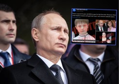 Cały świat zobaczył twarz ukrywanego syna Putina? Zdjęcia obiegły sieć