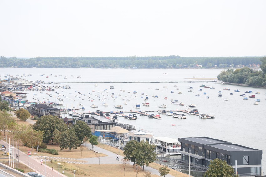 Pogled sa hotela Jugoslavija