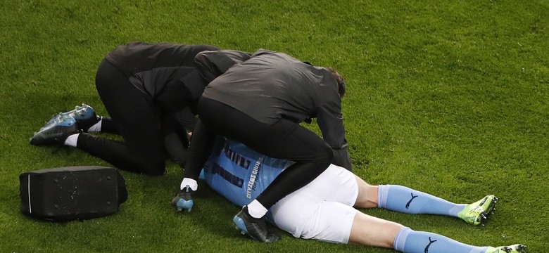 Kevin De Bruyne po finale Ligi Mistrzów ma złamany nos i oczodół