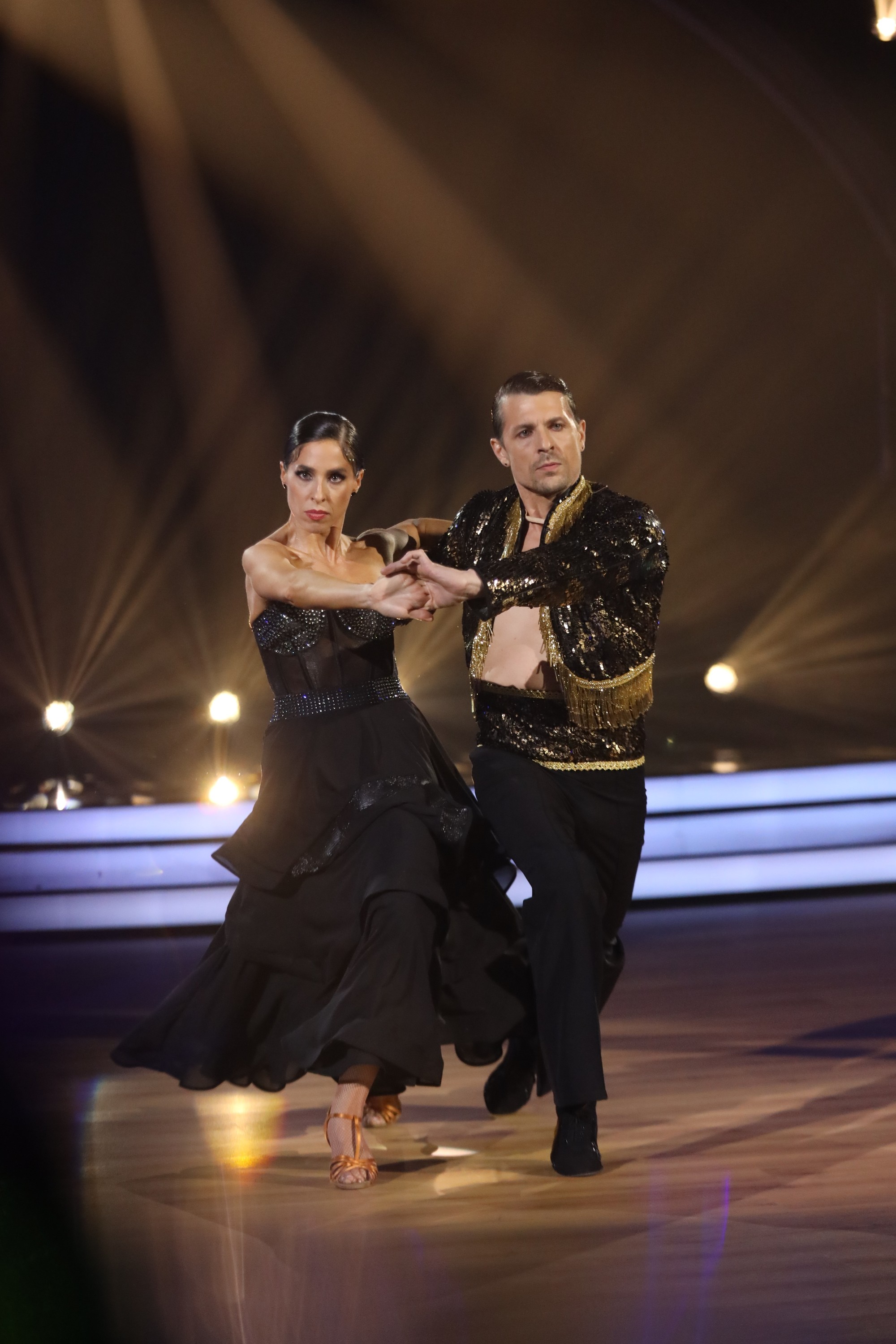 Zuzana Porubjaková a Juraj Loj v Let's Dance.