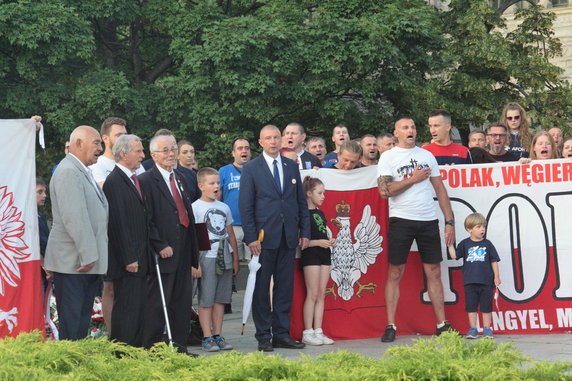 Kibice Lecha Poznań także upamiętnili Poznański Czerwiec'56 fot. Codzienny Poznań / S. Toroszewska