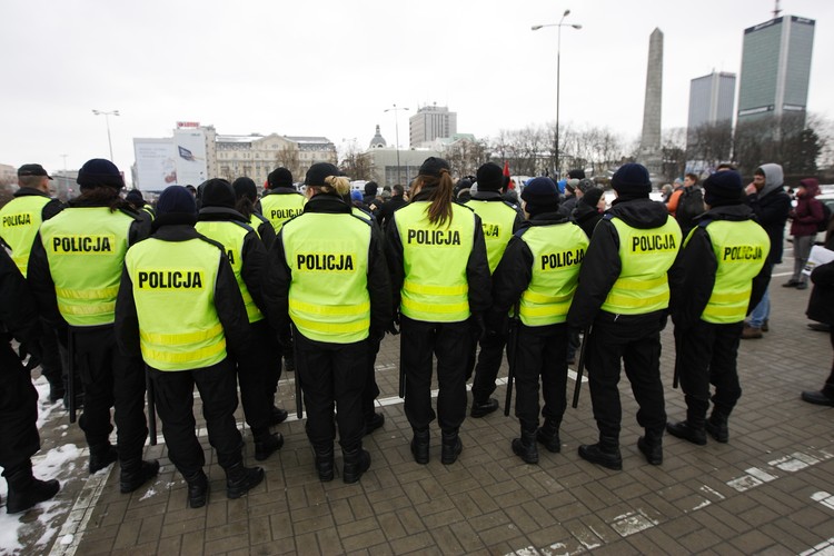 Policja pilnowała porządku