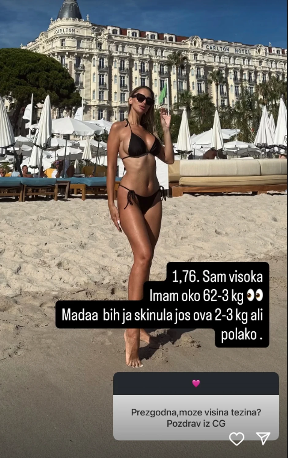Aleksandra Nikolić otkrila koliko je teška i visoka